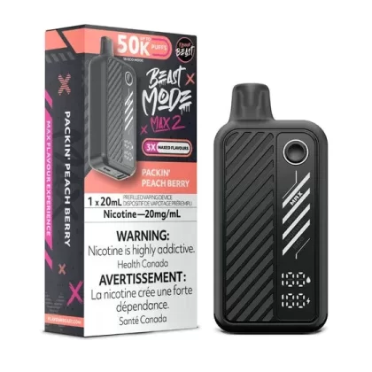 Flavour Beast Beast Mode Max 2 Disposable – Packin’ Peach Berry