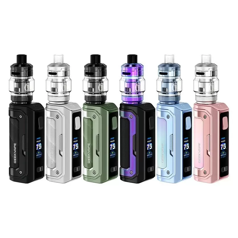 Geekvape Aegis Mini 5 (M100) 100W Kit - Rainbow, Polar Silver