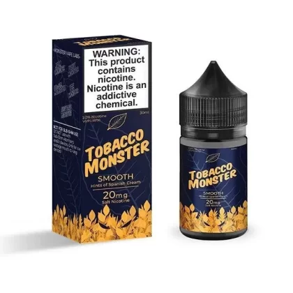 Tobacco Monster Salt Smooth Tobacco eJuice - Vape Product; Vape Product, Vape Product
