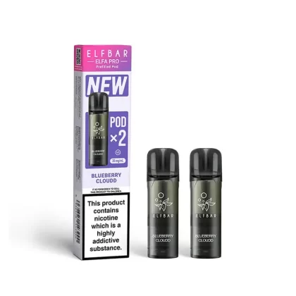 Elf Bar Elfa Pro Blueberry Cloudd Prefilled Pod 20mg – 2 Pack