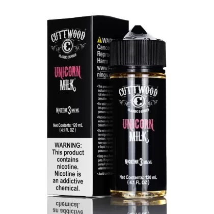 Cuttwood Classic E-Liquid - Unicorn Milk - 120mL - 3mg